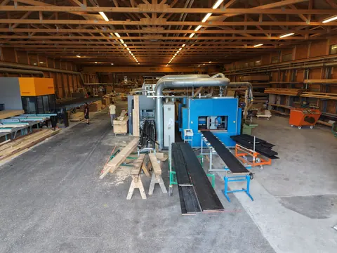Photo : Atelier bois brûlé — Saint-Maurice