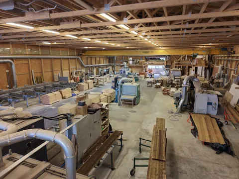 Photo : Atelier bois brûlé — Saint-Maurice