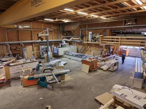 Photo : Atelier bois brûlé — Saint-Maurice